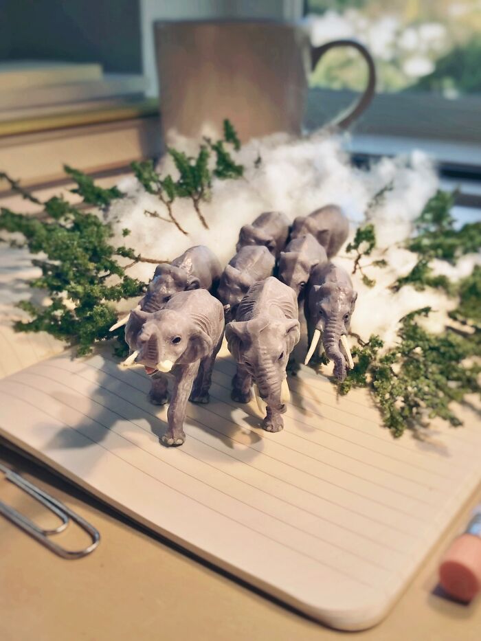 "Earth Day Special: Mighty Elephants Do Their Thing"