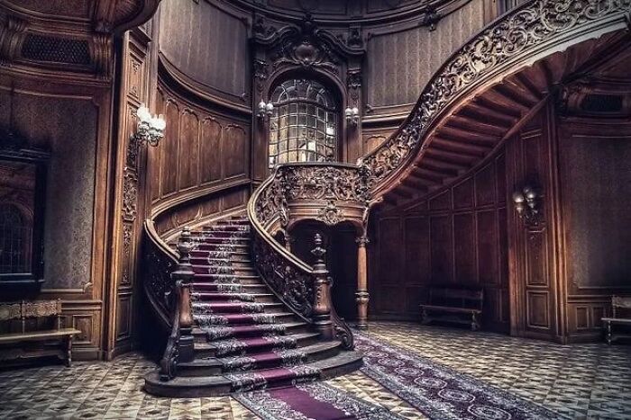 Neo-Baroque Staircase Drama in Ukraine