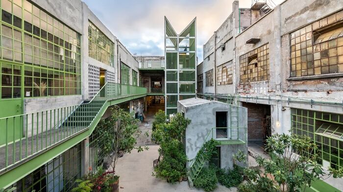 From Textile Factory to Creative Playground in Mexico City