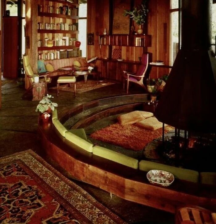 That Retro Sunken Conversation Pit You Dream About