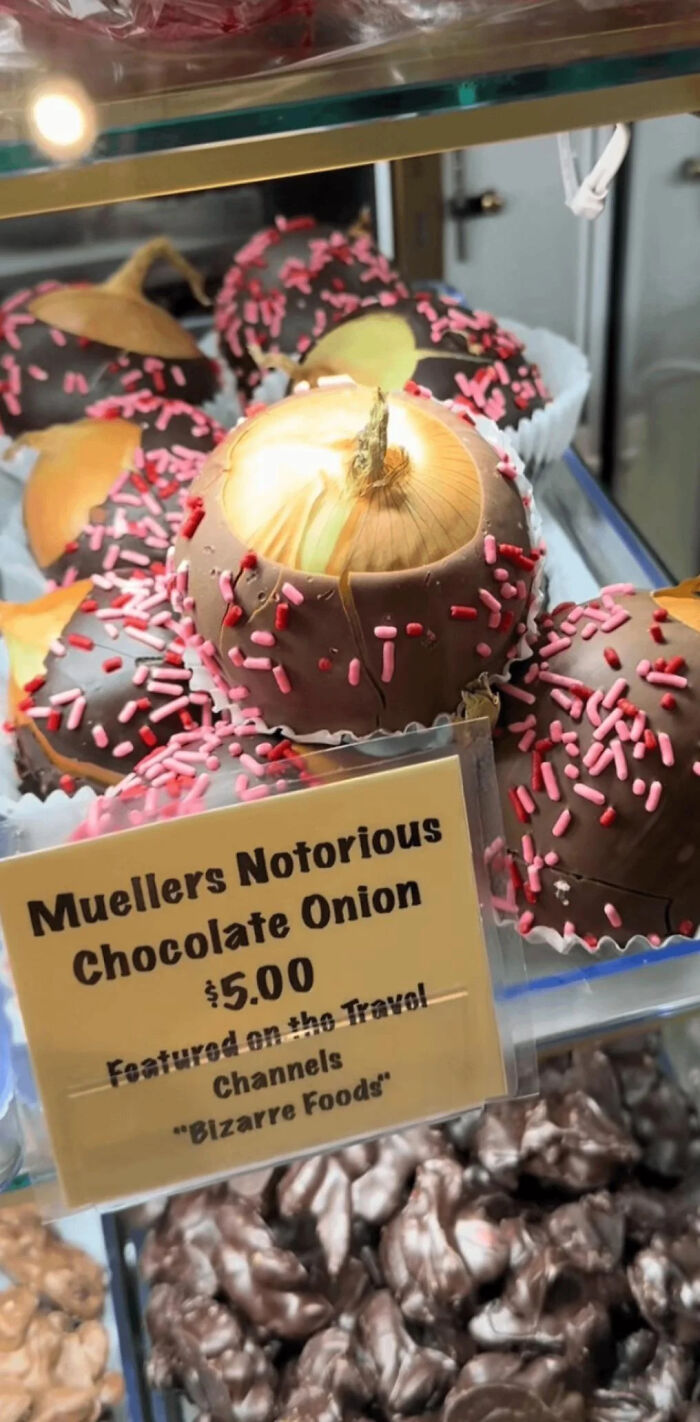 Legendary Chocolate-Covered Onions? No Thanks.