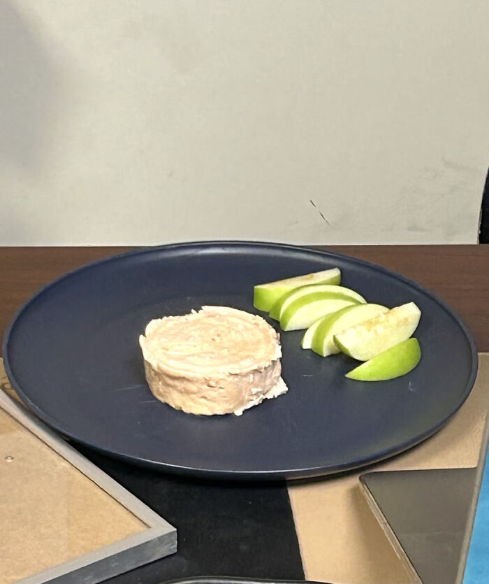 Co-Worker’s Dietician-Prescribed Breakfast & Lunch - Sad?