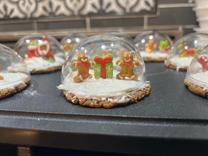Snow Globe Cookies With Plastic Ornaments? Food Scandal!