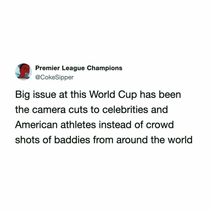 Wait, They Really Made a List of the Funniest World Cup Tweets?!