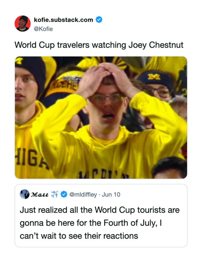 Wait, They Really Made a List of the Funniest World Cup Tweets?!