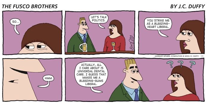 24 Hilariously Weird Cartoons By J.C. Duffy That'll Make You Go Huh?