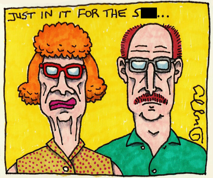 24 Hilariously Weird Cartoons By J.C. Duffy That'll Make You Go Huh?
