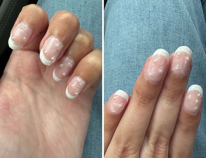 My Wedding Nails Look Like A Disaster