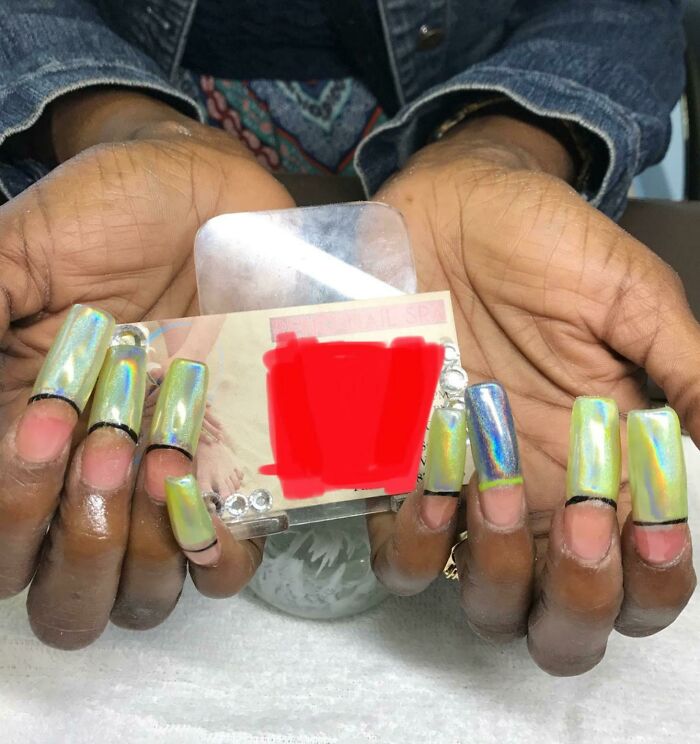 Never Seen A Nail Artist This Delusional