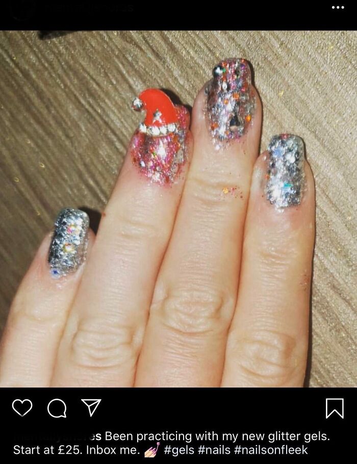 Delusional Nail Artist... and a Nail Bill of £25!
