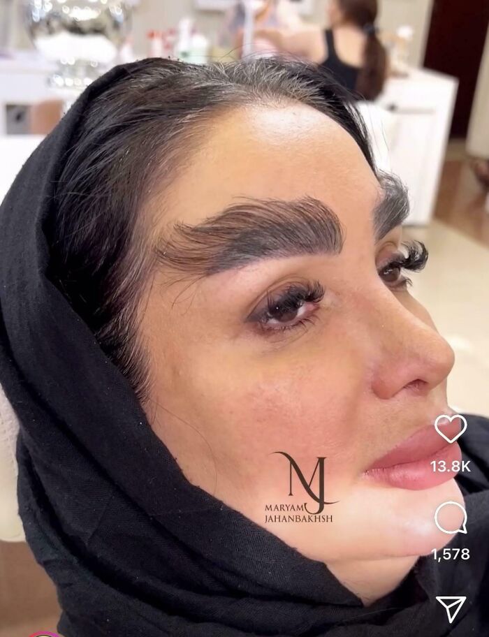 Never Seen Eyebrows Like This In My Life