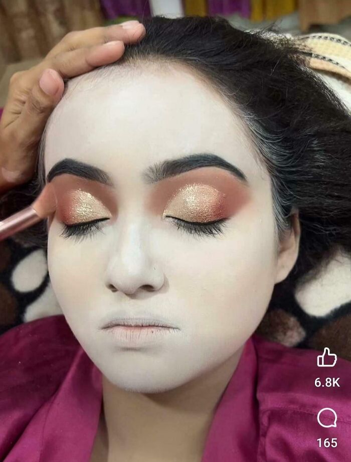 She Looks Like A Ghost and Not In A Good Way