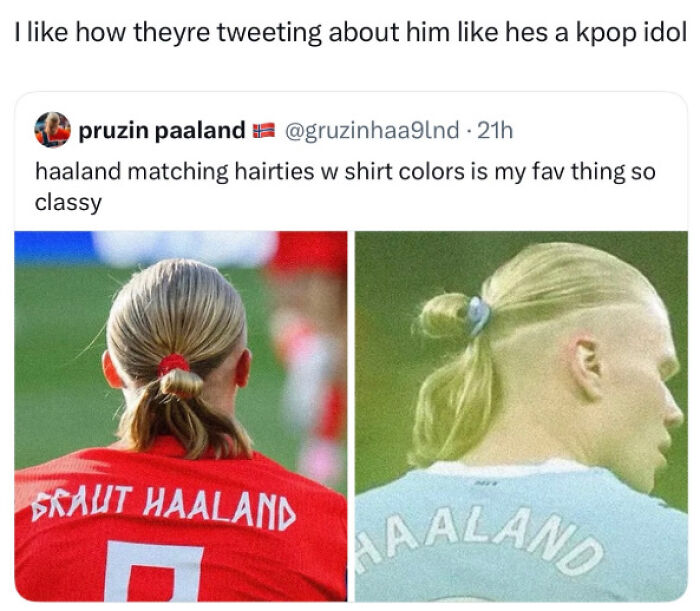 39 Erling Haaland Memes That Prove He's The King Of Silly Soccer Vibes