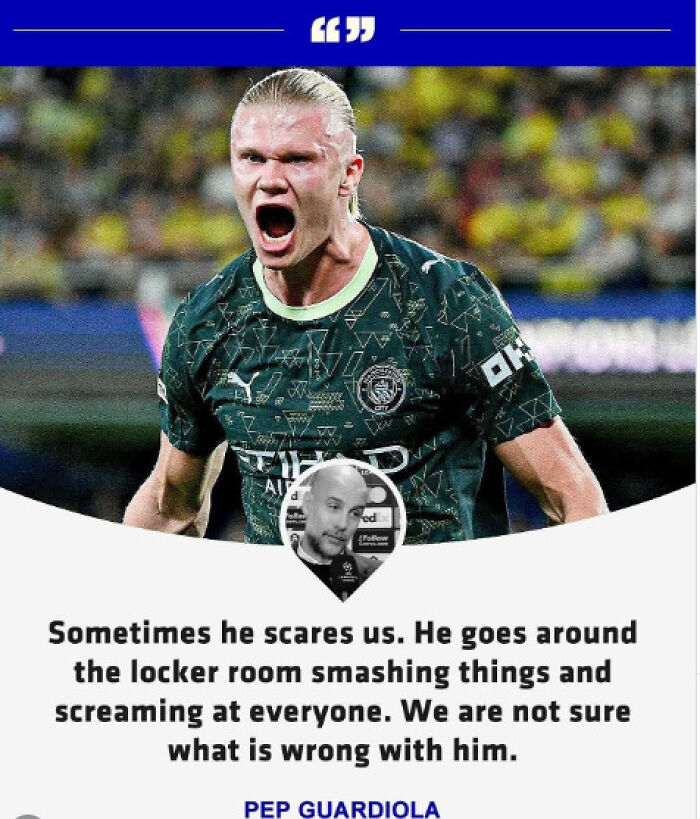 39 Erling Haaland Memes That Prove He's The King Of Silly Soccer Vibes