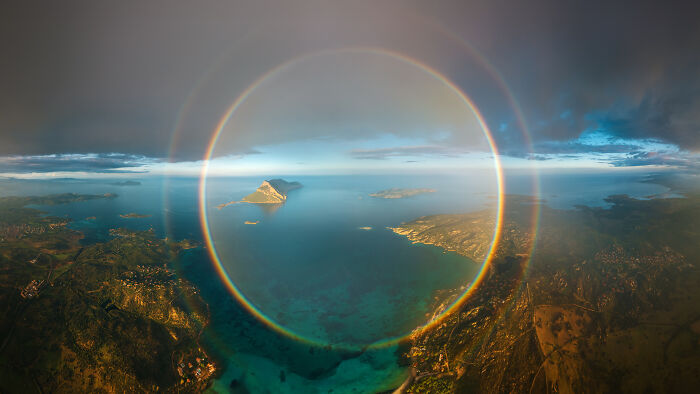 “Perfect Circle Rainbow” By Paolo Lazzarotti