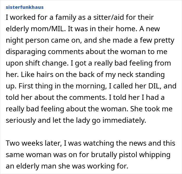 Wait, People Actually Trusted Their Gut And It Saved Their Butts!