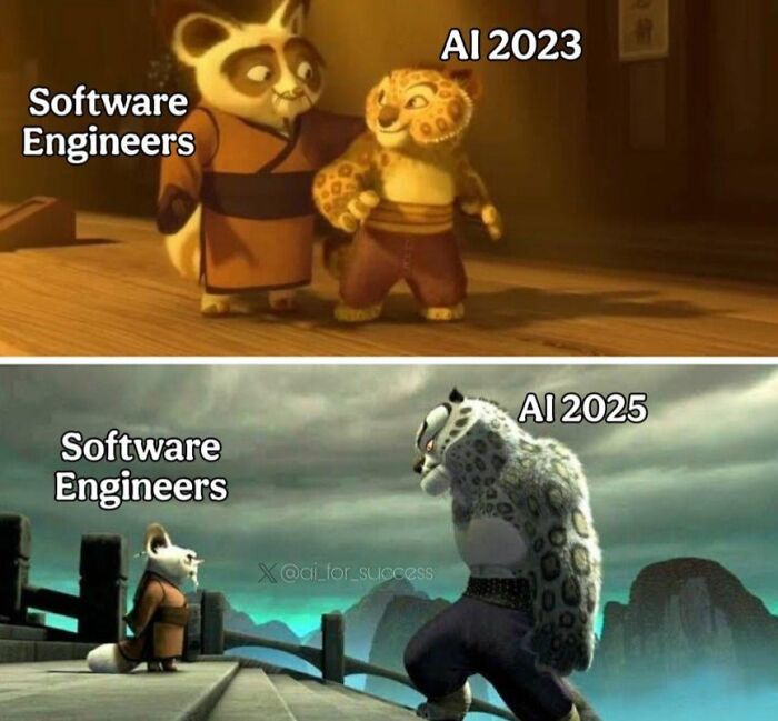 Software Engineers Training Their Own Replacements