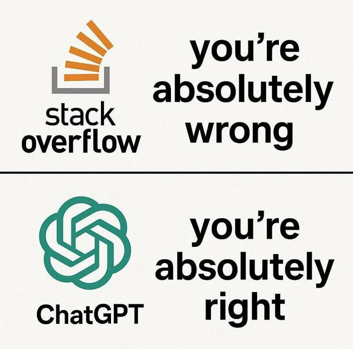 You’re Absolutely Right! (Ugh)