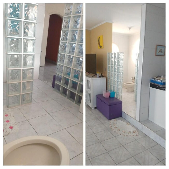 Bathroom Without A Door: First Thing You See When You Enter