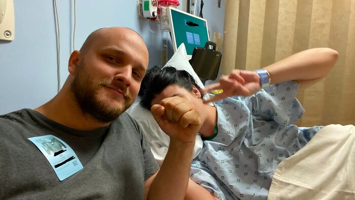 Emergency Room Selfie? Eh, Close Enough