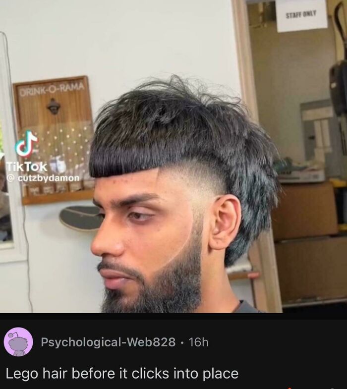 This Haircut Is Lego Hair Waiting to Snap Together
