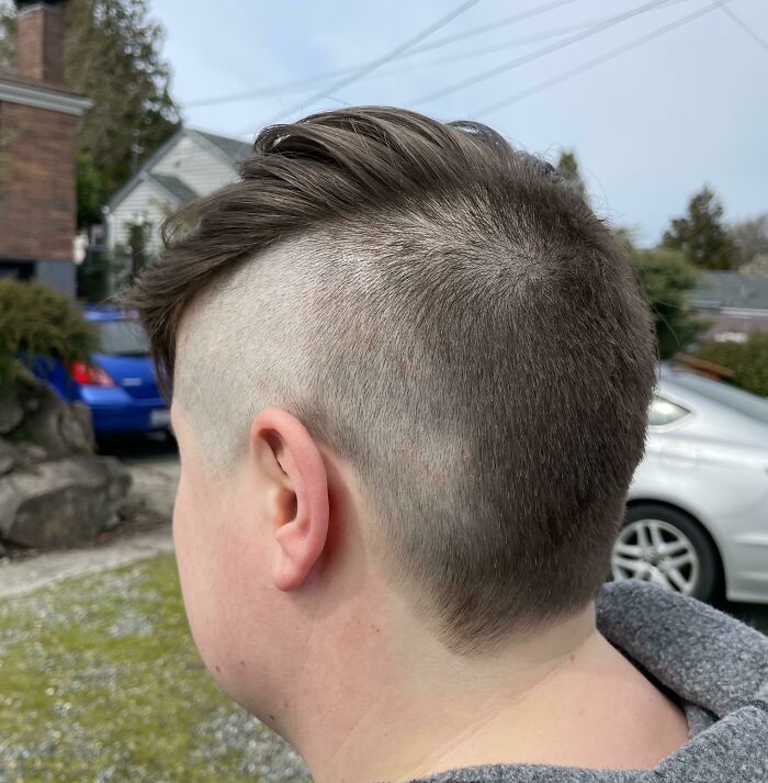 Wanted My Hair Blended All Around, Got This Instead - Oops