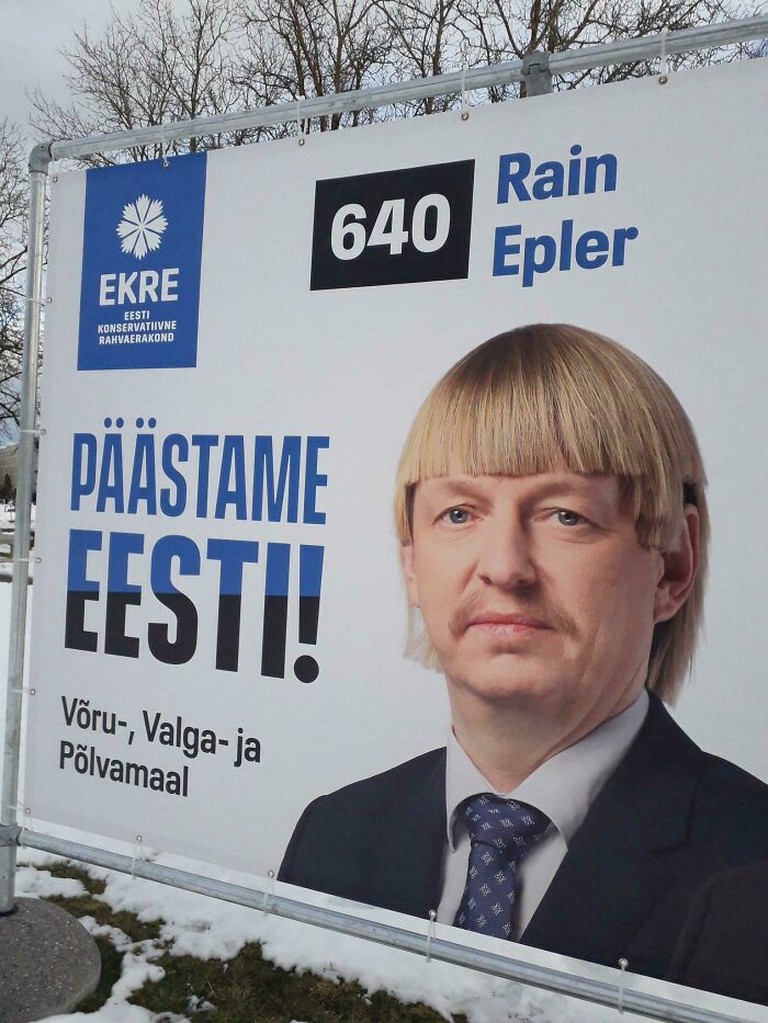 No Joke, This Dude Really Has This Haircut