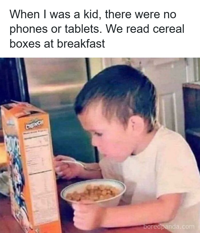 The Good Ol’ Days