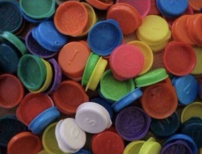 Smarties Lids with Secret Letters? Yep, That Was a Thing!