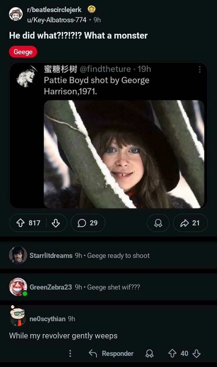 While My Revolver Gently Weeps