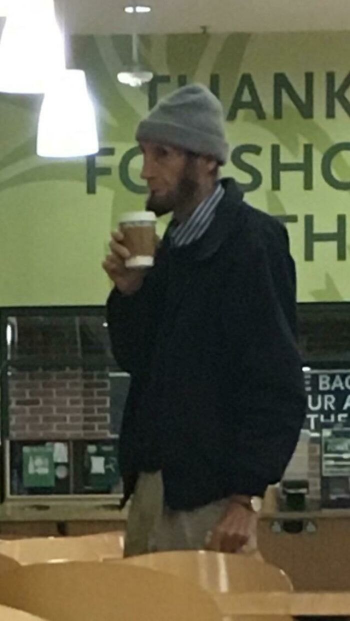 Abraham Lincoln Chillin’ With Coffee? Yep, You Saw That Right!