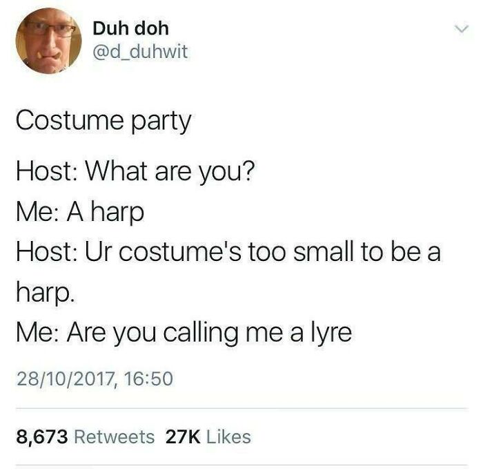 Costume Party – Pun Edition