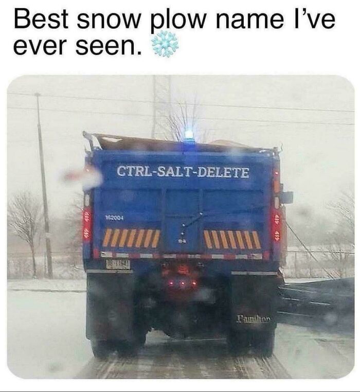 Best Snow Plow Name (Shovel Out Those Puns)