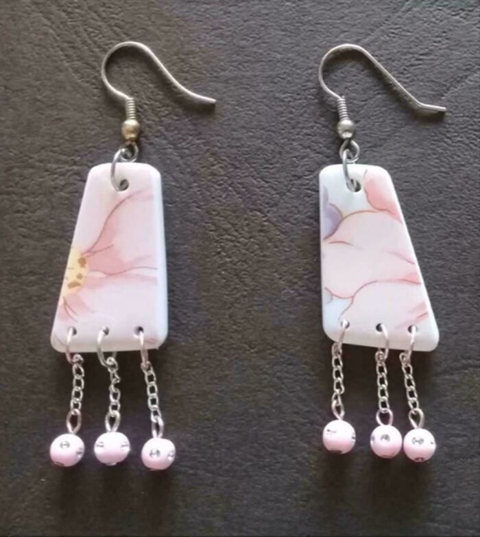 Broken China Plate? Earrings, Please!