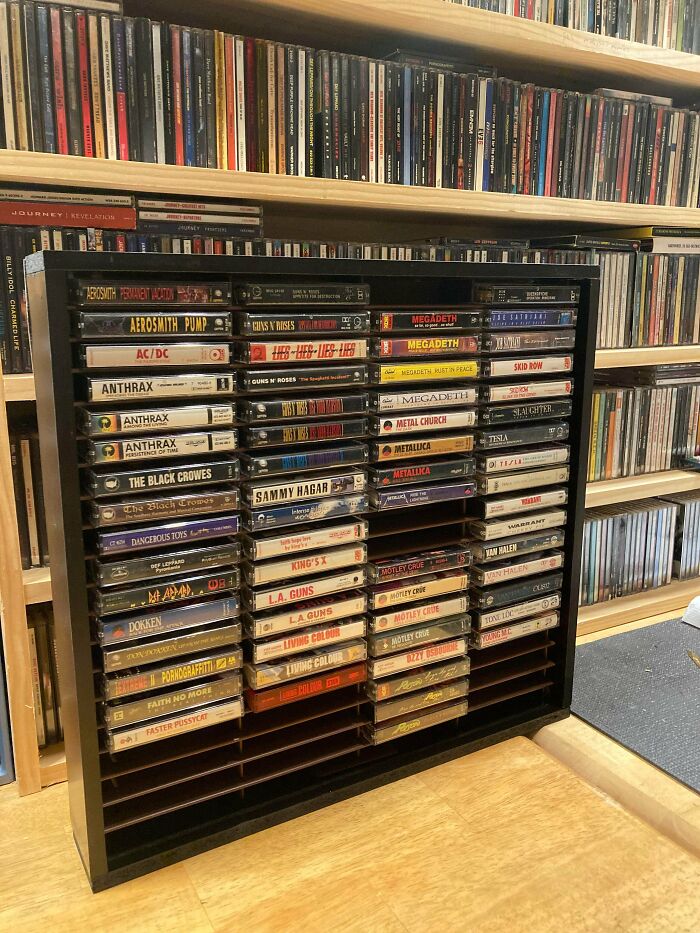 Window Blinds Now Hold Your Cassette Collection (Retro Chic!)