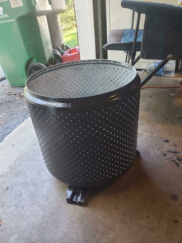 Old Washer Drum? BBQ Time!