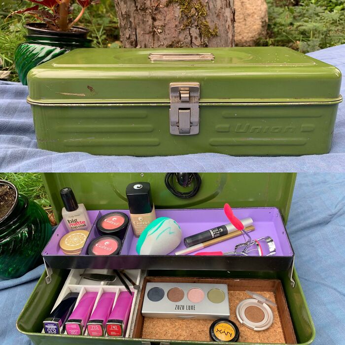 3 Buck Toolbox? Makeup Center, Obviously!