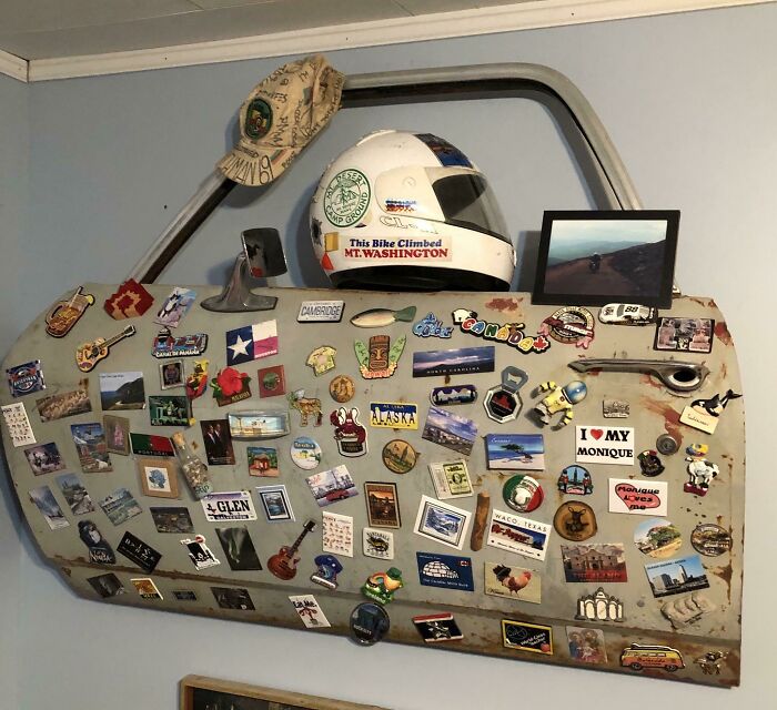 El Camino Door Shows Off a Killer Magnet Collection