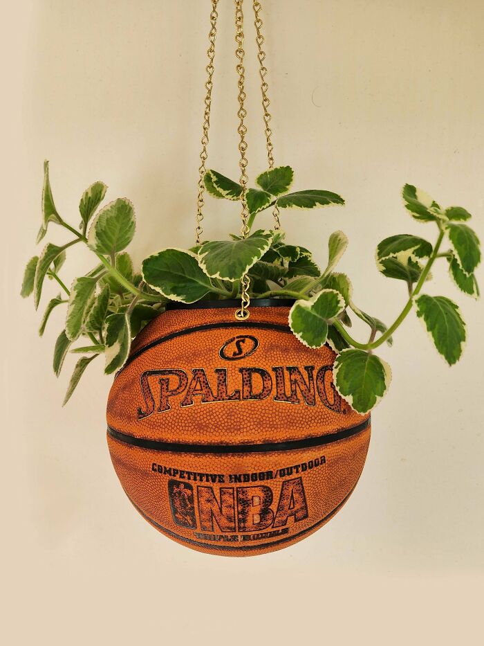 Basketballs Turn Clocks, Pots, & Lamps? Say What?