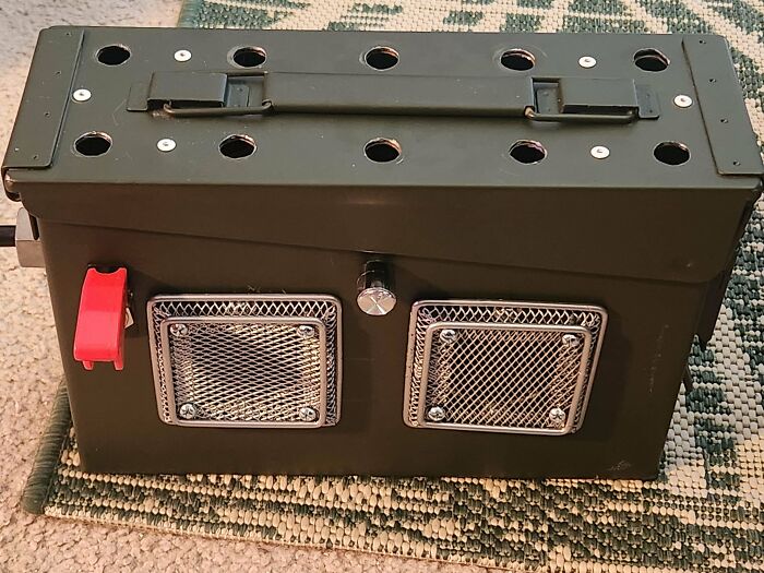Ammo Can Turns Into Bluetooth Speaker?!