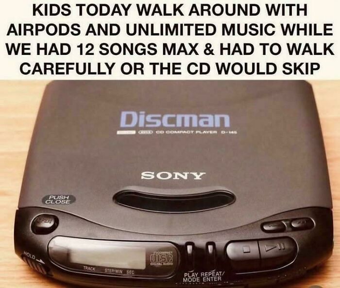 Discman Discipline Is Real