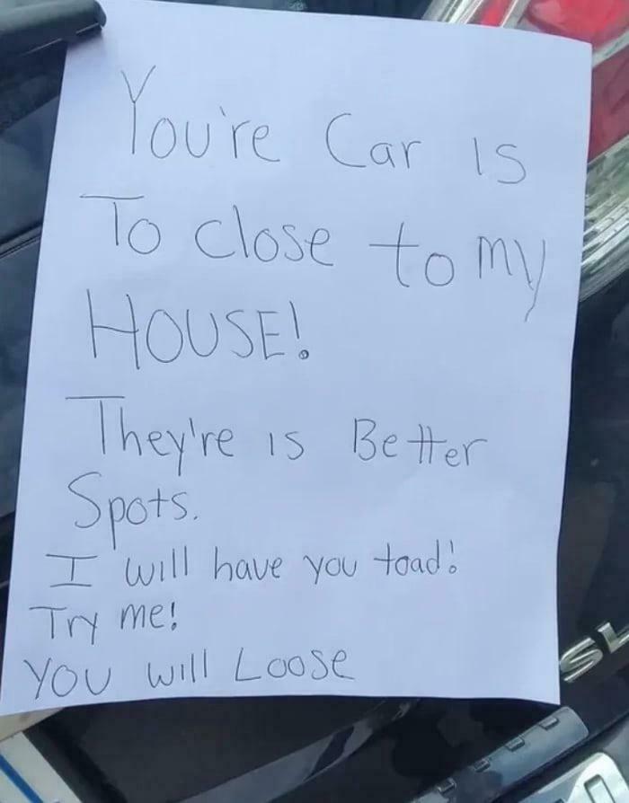 You’re Car. You’re Problem. You’re... Doomed?