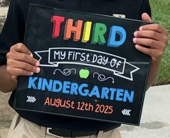 Was Very Confused, Turns Out His Name Is Third