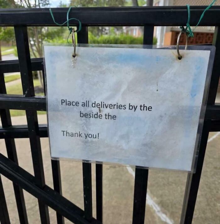 Thank You! Wait, For What?