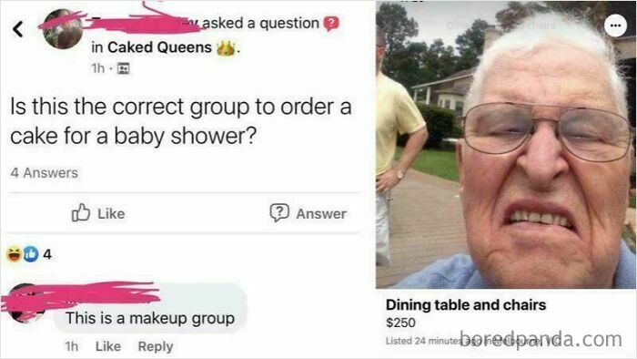 Correct Group to Order a Cake?