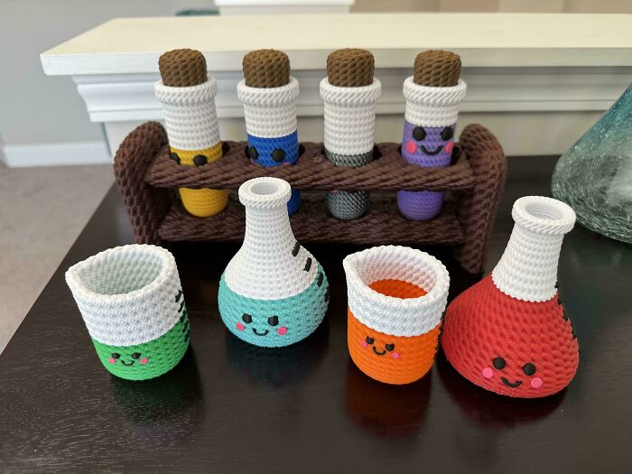 Lab Baby Shower Gets A Crocheted Look Thanks to 3D Printing