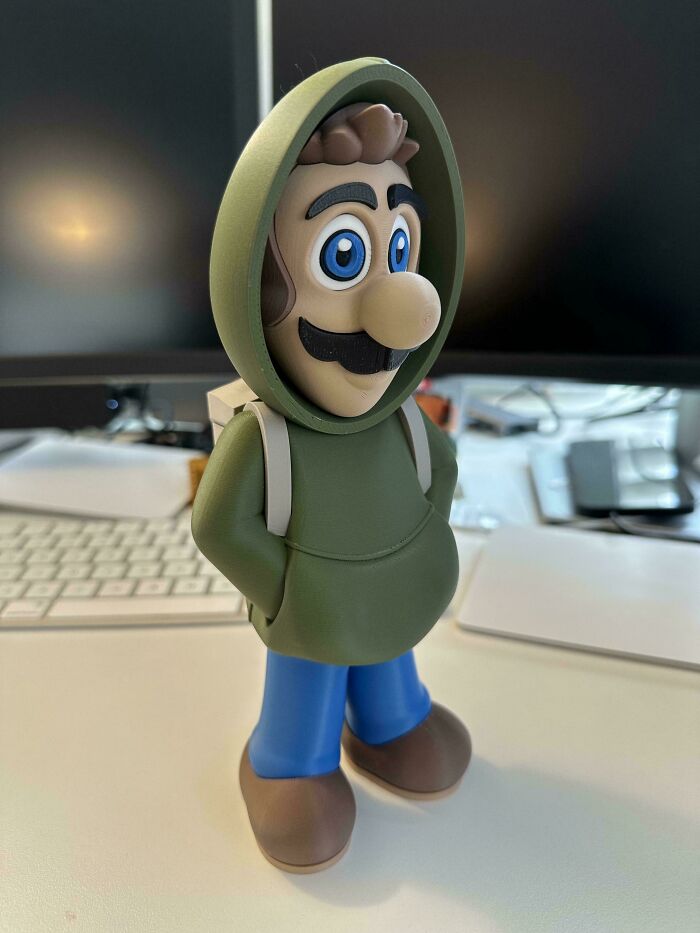 Meet Luigi, But In 3D Printed Form