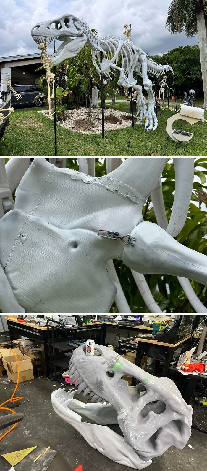 I Printed A Life-Size T-Rex. Rawr!