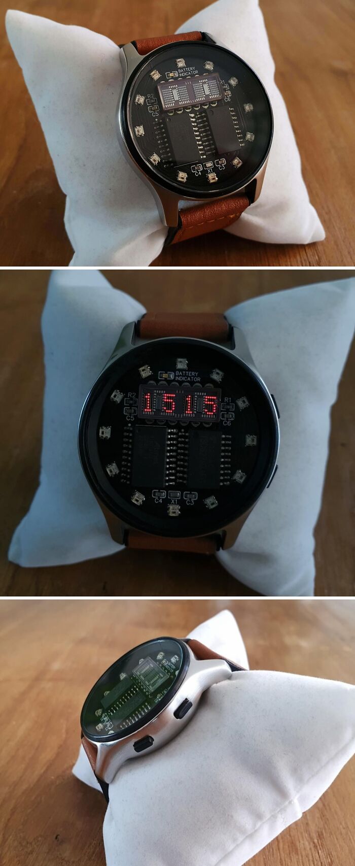 Brother-Sister Team Made This Sleek Metal 3D Watch