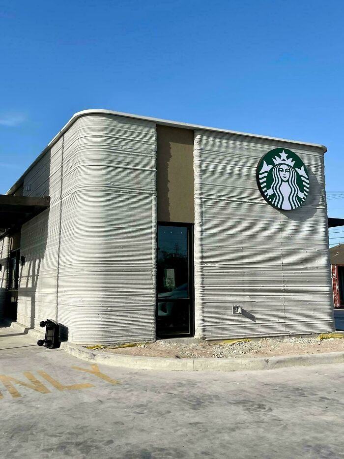 First 3D Printed Starbucks Drive-Thru In The Country!